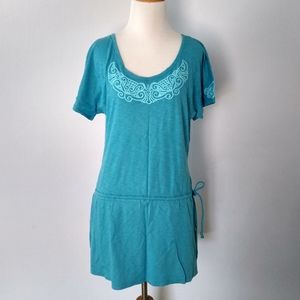 Athleta Embroidered Swim Coverup